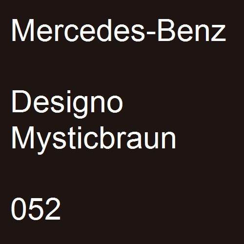 Mercedes-Benz, Designo Mysticbraun, 052.